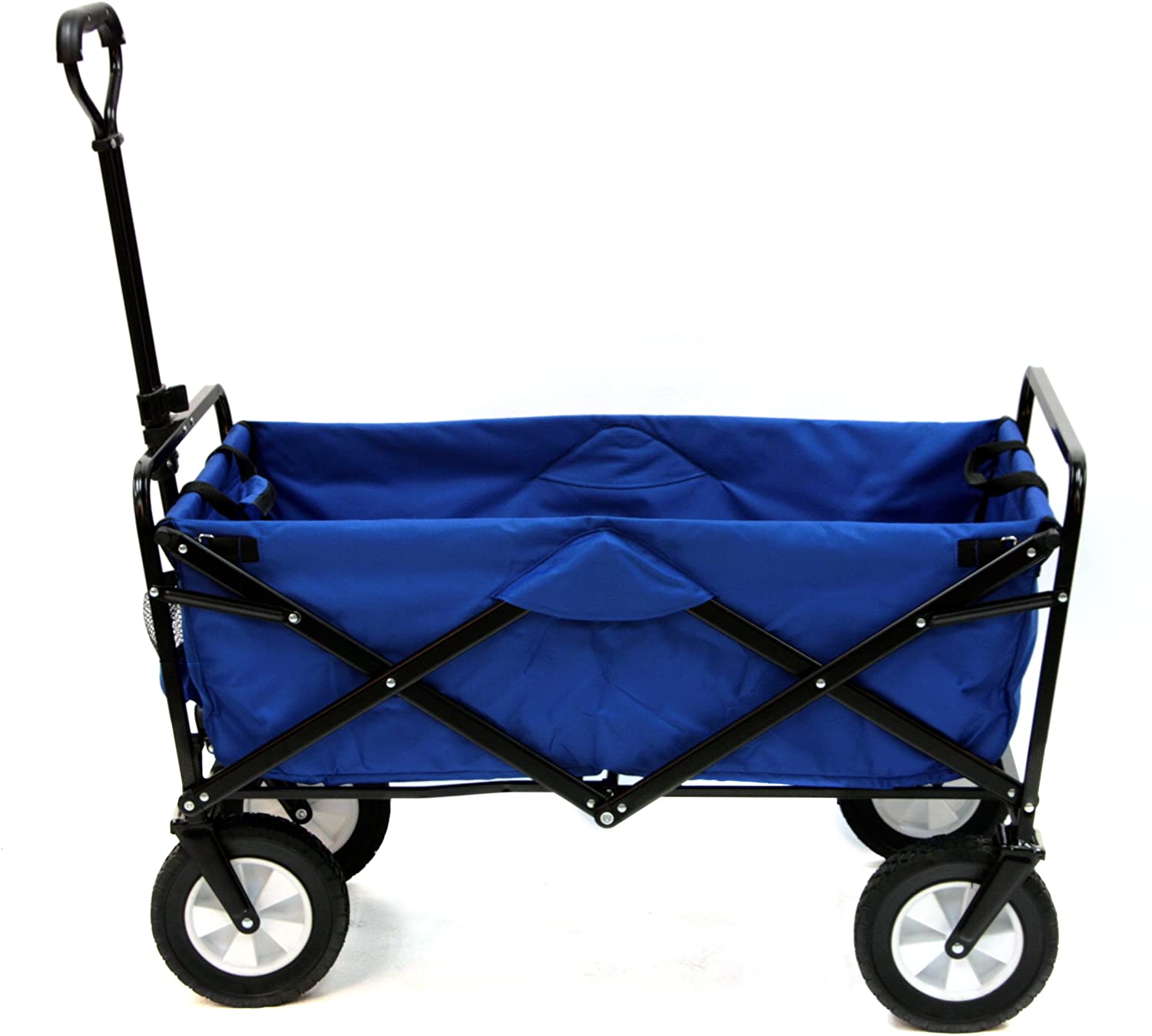 Take a wagon stroller to move out with kids.